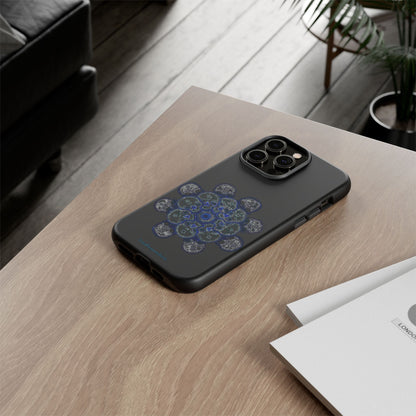 Flowers for Me by breathemovedivine Mandala Design Case for iPhone
