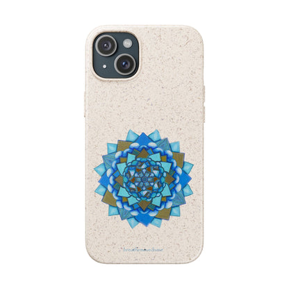 Voice by breathemovedivine Eco-Friendly Case for iPhone with Mandala Design -  21.87 front