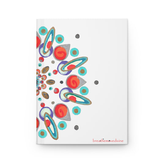 Inner Eye Hardcover Journal for Creative Minds, Writing Inspiration, Gift for Artists, Daily Planner - 11.40 white front