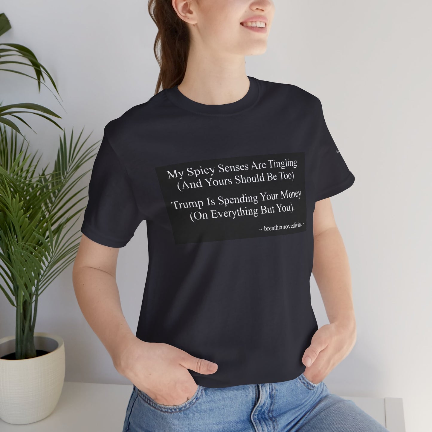 It is OUR Money Unisex T - breathemovedivine RESIST