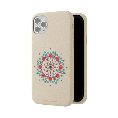 Inner Eye by breathemovedivine Eco-Friendly Case for iPhone with Mandala Design