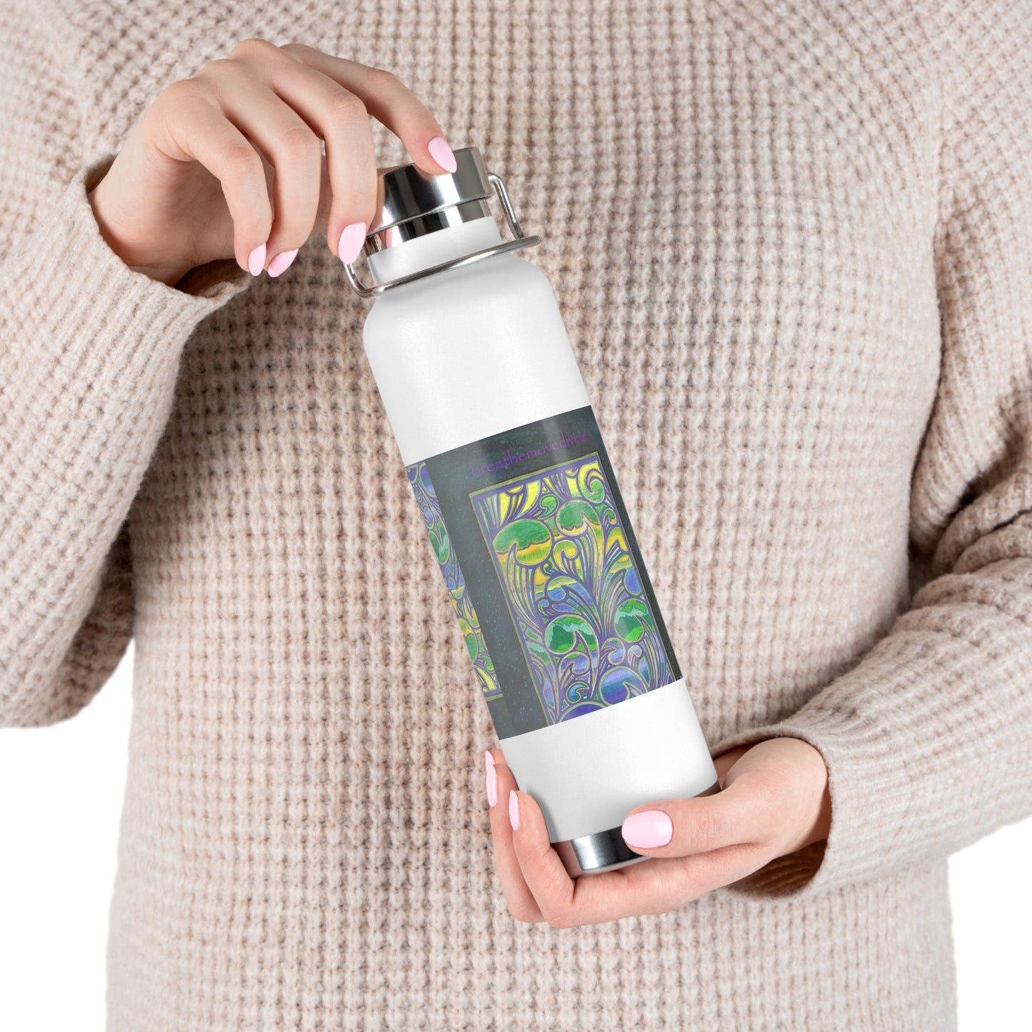 Lucid Copper Vacuum Insulated Bottle, 22oz