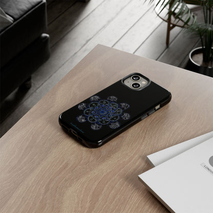 Flowers for Me by breathemovedivine Mandala Design Case for iPhone