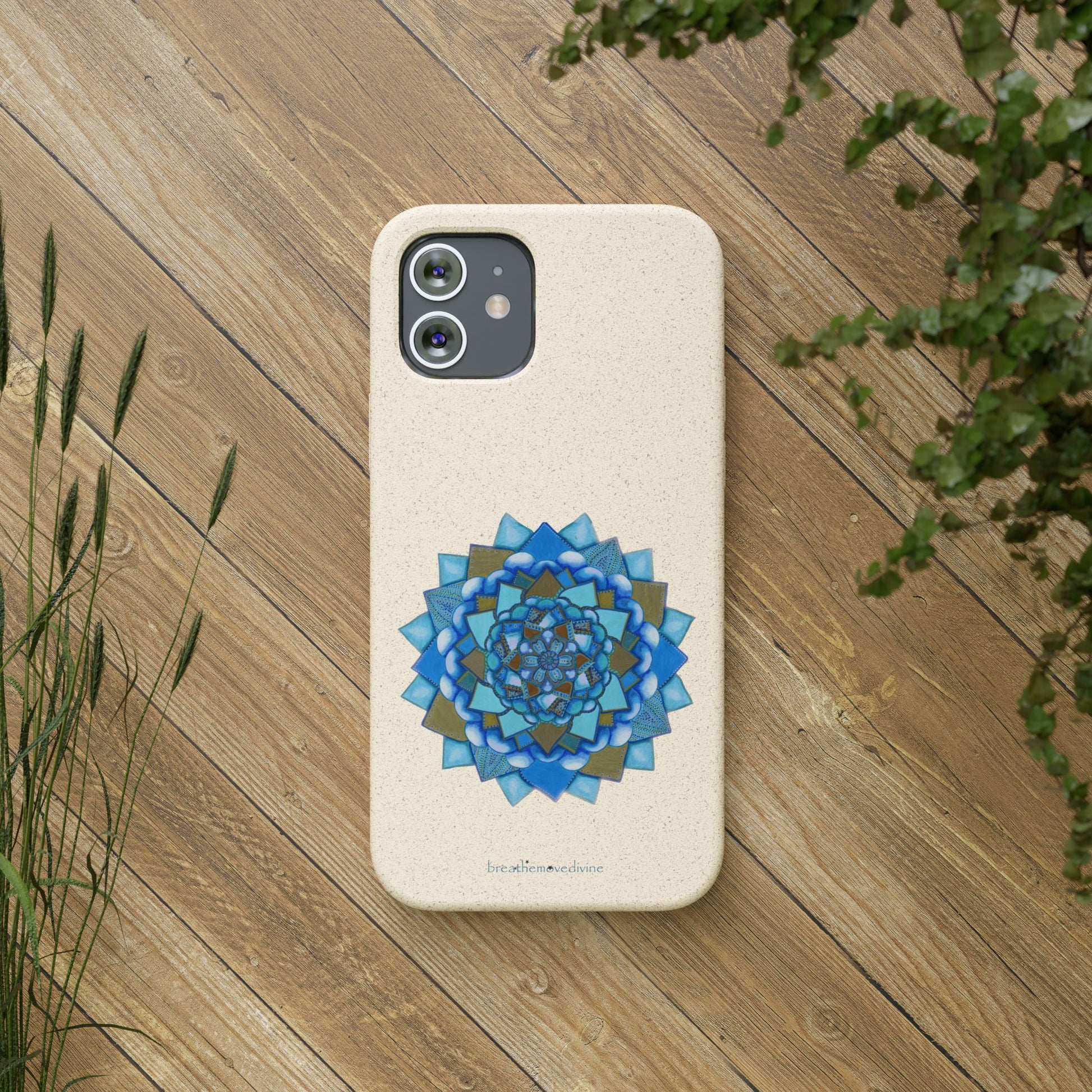Voice by breathemovedivine Eco-Friendly Case for iPhone with Mandala Design -  21.87 lifestyle 2