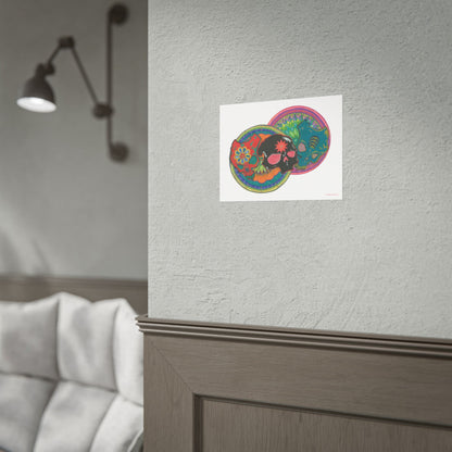 Untitled by breathemovedivine Rolled Poster Print