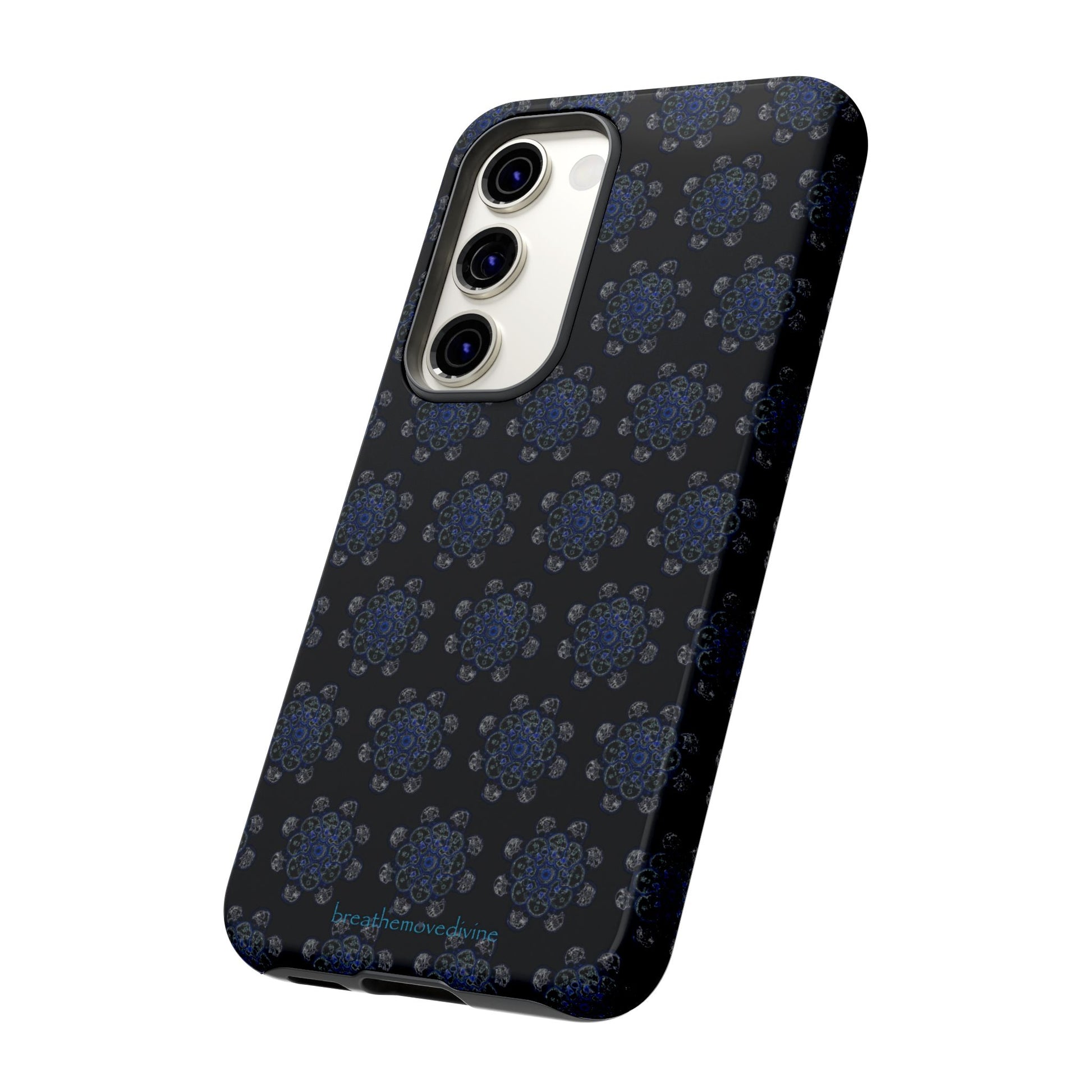 Flowers for Me by breathemovedivine Pattern Phone Case for Android - breathemovedivine -  Phone Case angled