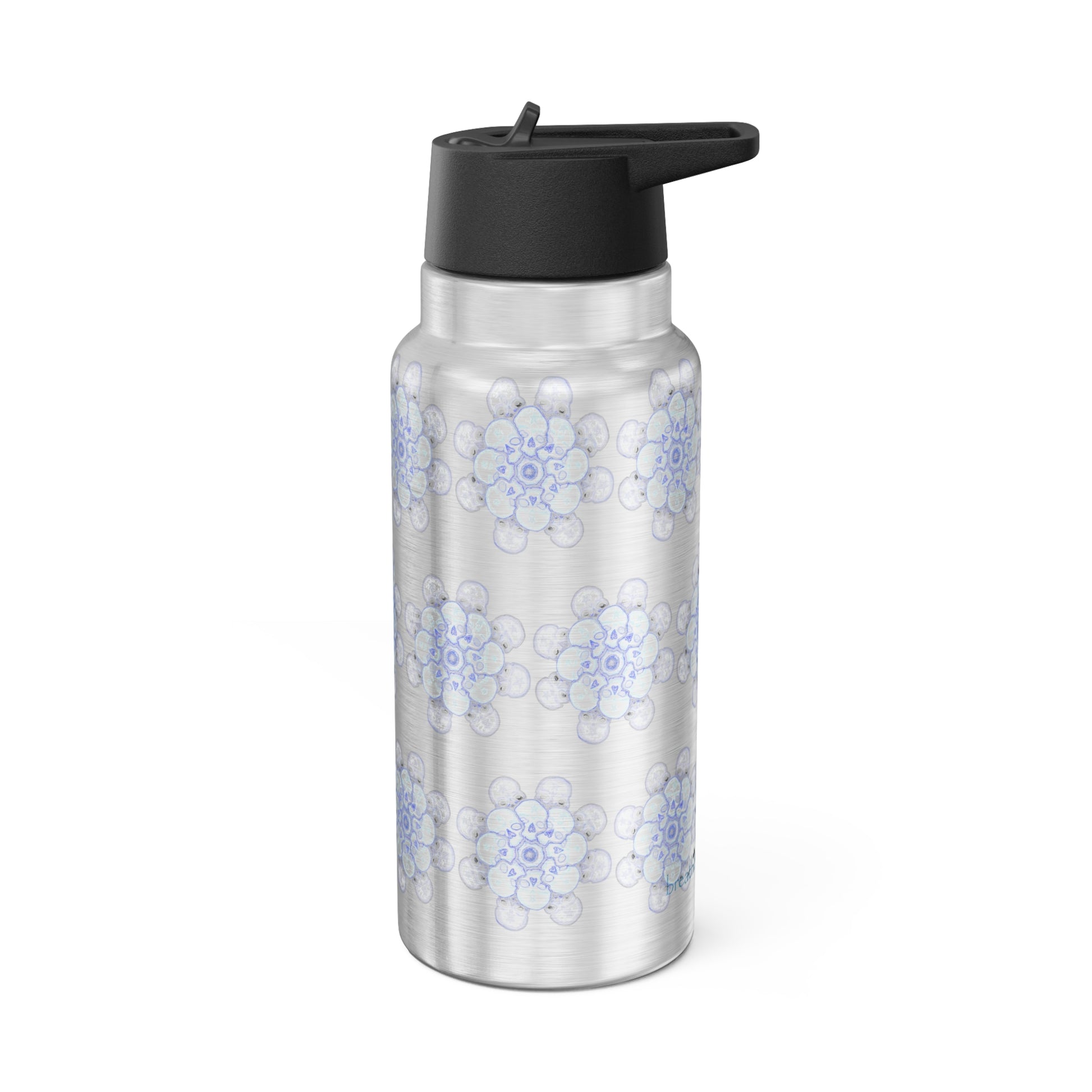 Flowers for Me by breathemovedivine Colorful Gator Tumbler 32oz - Vibrant Insulated Drinkware for Adventure Lovers -  43.57