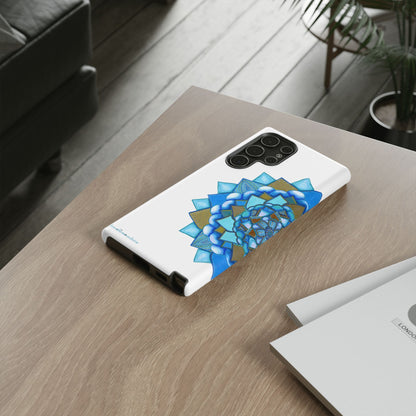 Voice by breathemovedivine Mandala Phone Case for Android - breathemovedivine -  Phone Case lifestyle