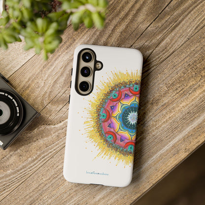 7 Chakras by breathemovedivine Mandala Design Case for Android