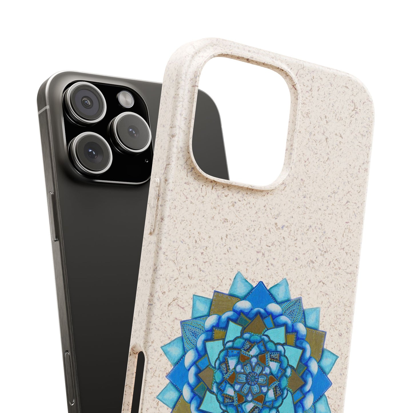 Voice by breathemovedivine Eco-Friendly Case for iPhone with Mandala Design -  21.87 peek-a-boo