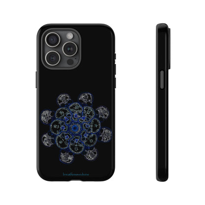 Flowers for Me by breathemovedivine Mandala Design Case for iPhone