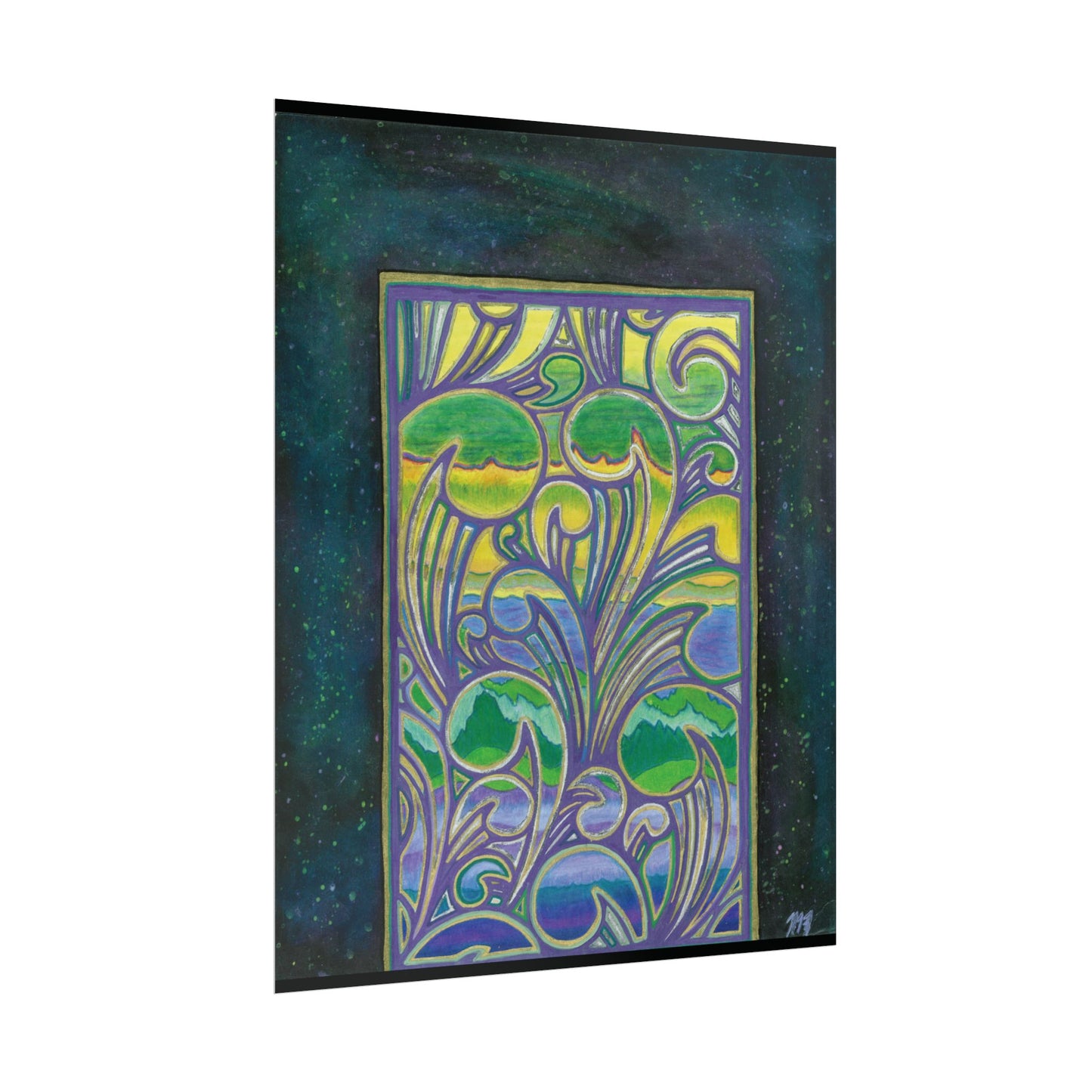 Lucid by breathemovedivine Rolled Poster Print