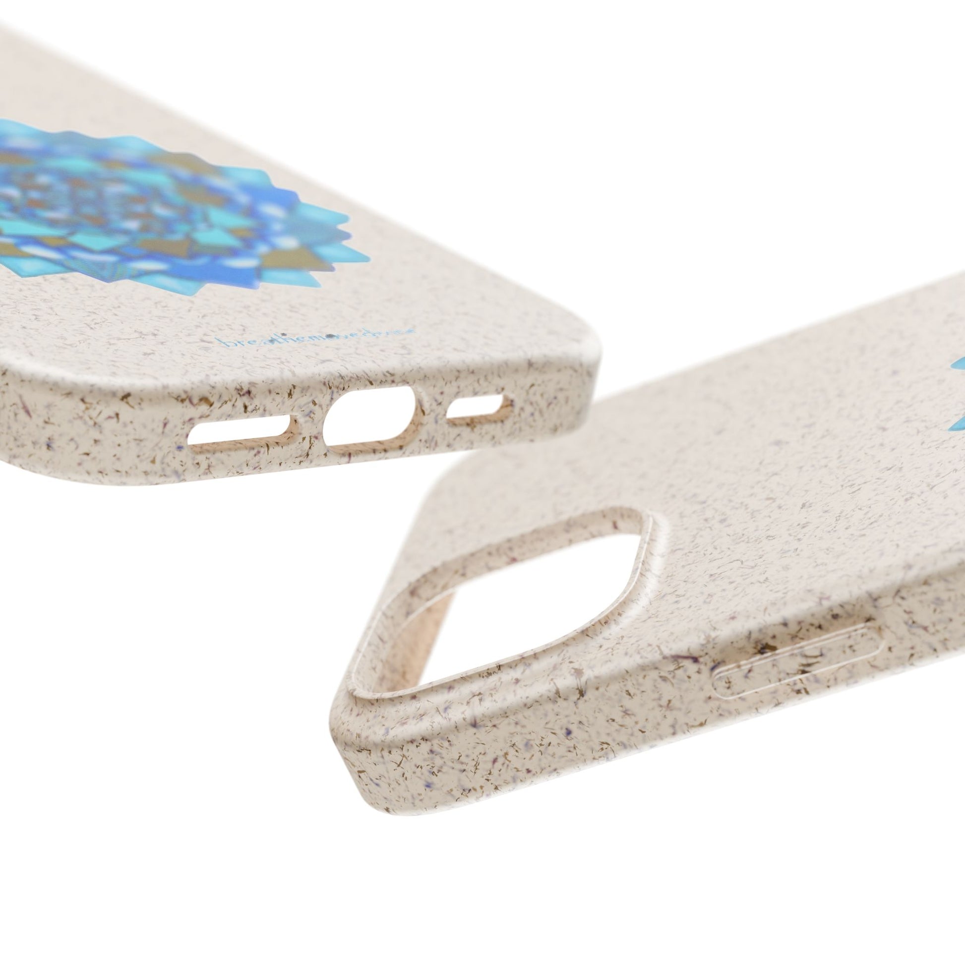 Voice by breathemovedivine Eco-Friendly Case for iPhone with Mandala Design -  21.87 top and bottom