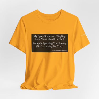 It is OUR Money Unisex T - breathemovedivine RESIST