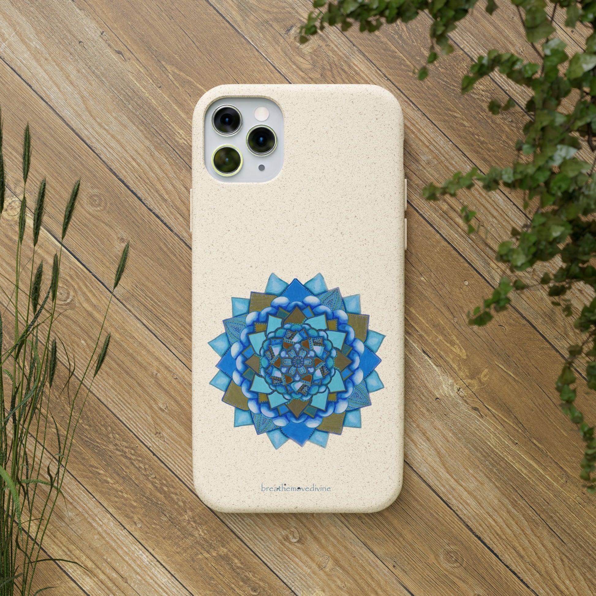 Voice by breathemovedivine Eco-Friendly Case for iPhone with Mandala Design -  21.87 lifestyle 2
