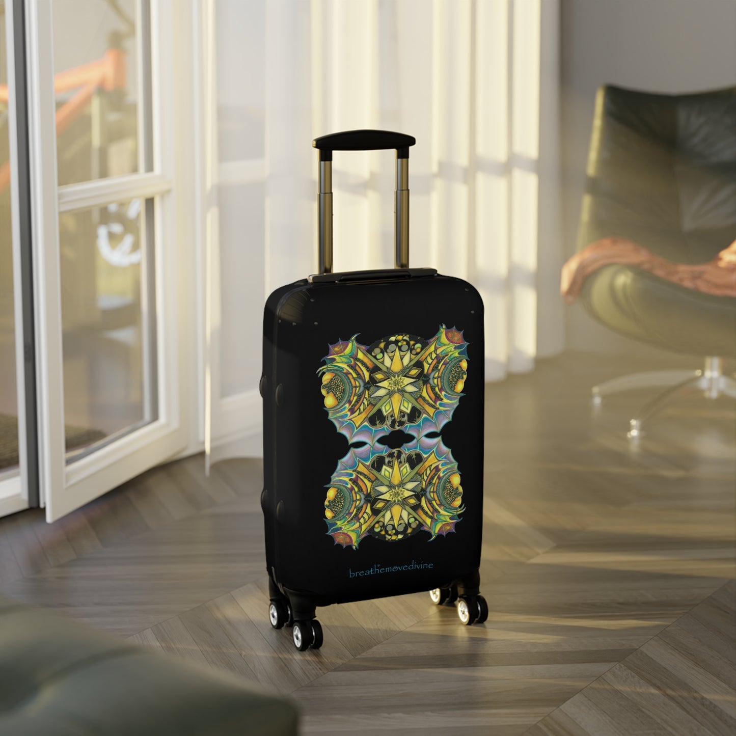 Creature by breathemovedivine Butterfly Suitcase Cover