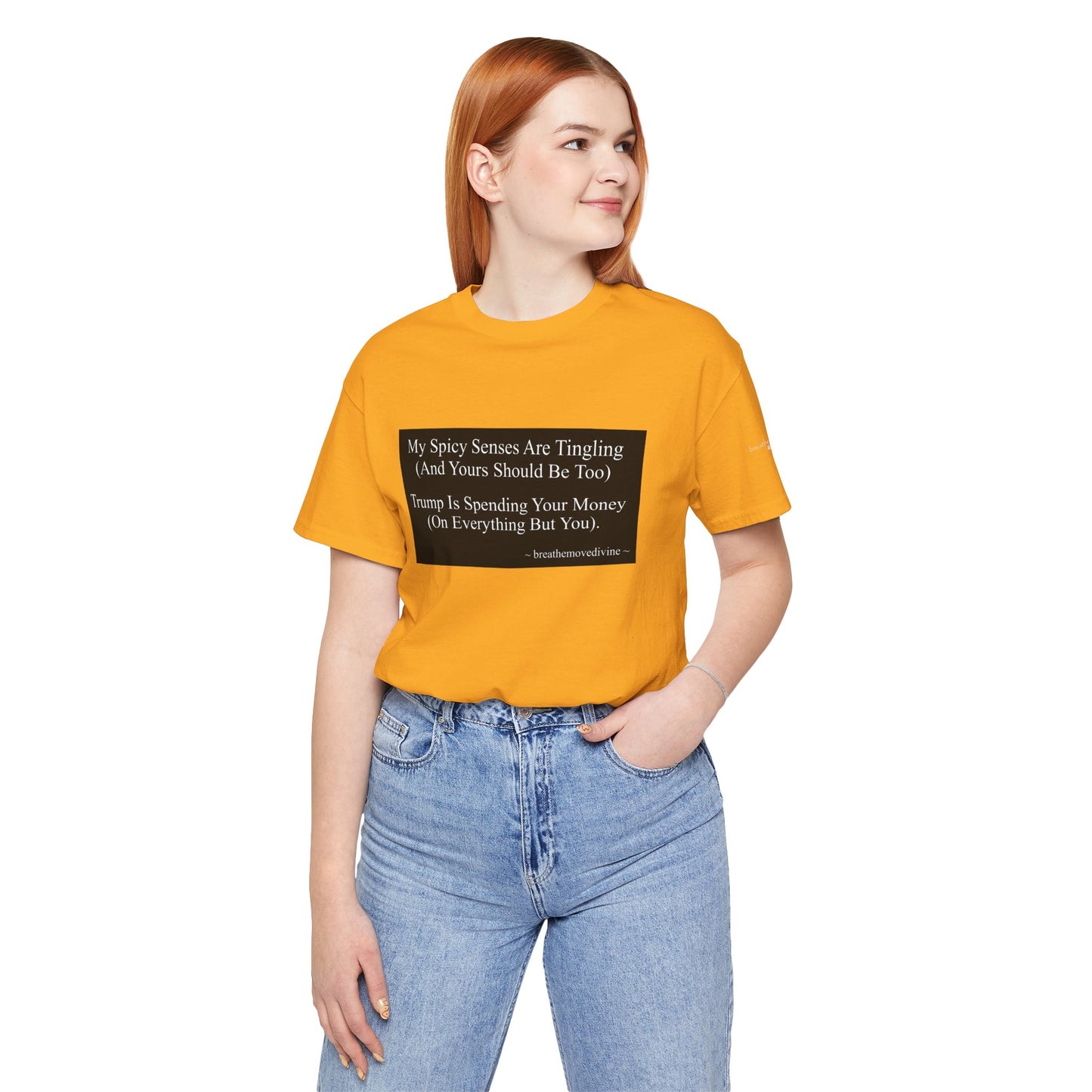 It is OUR Money Unisex T - breathemovedivine RESIST