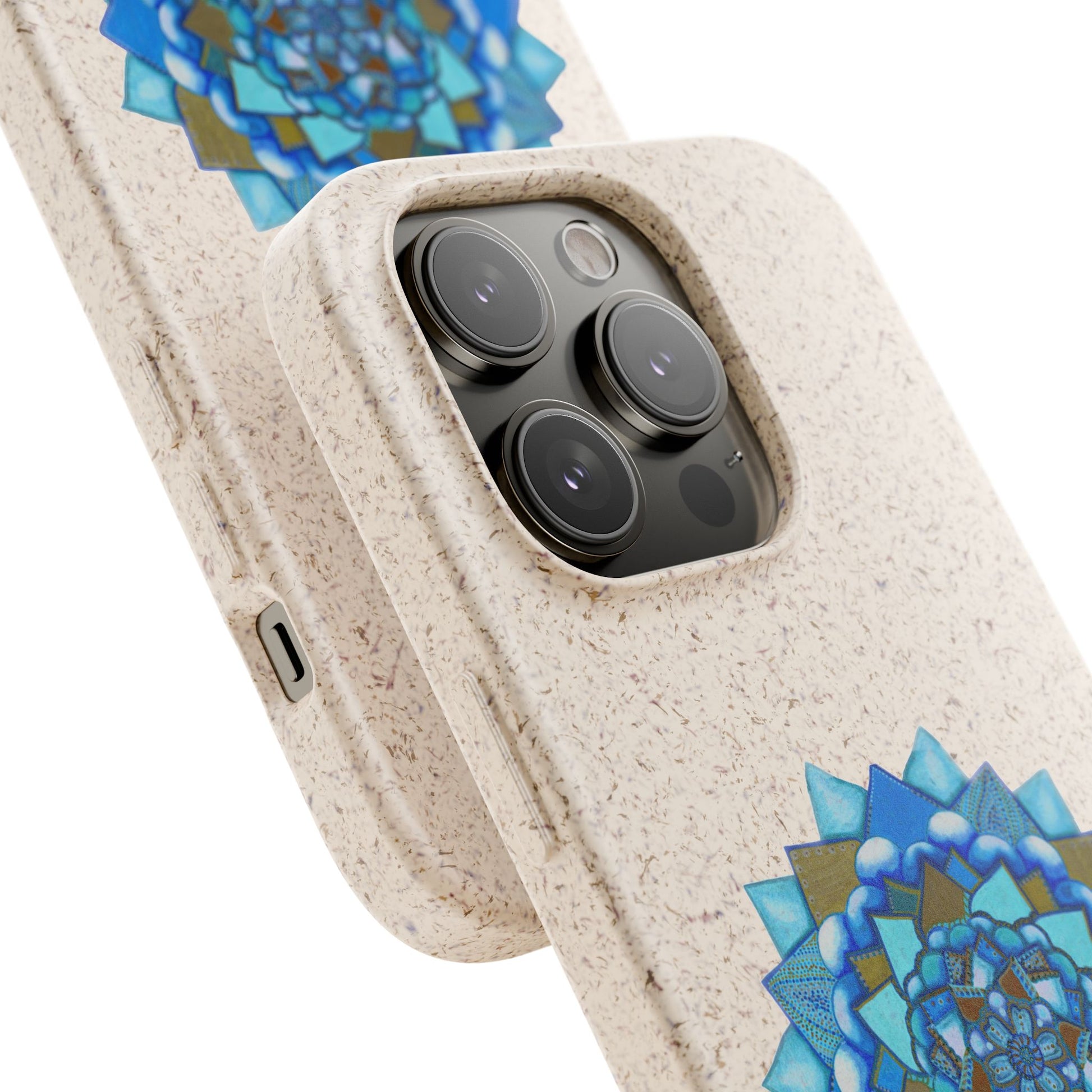 Voice by breathemovedivine Eco-Friendly Case for iPhone with Mandala Design -  21.87 dual angled