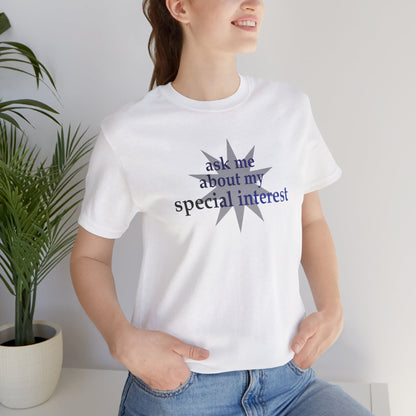 Special Interest Autism Unisex Jersey T