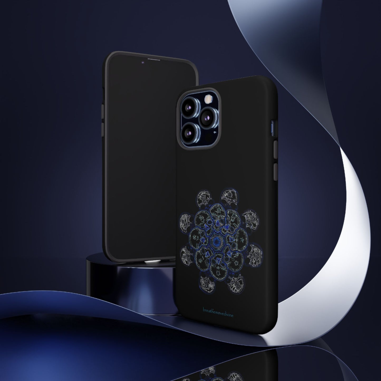 Flowers for Me by breathemovedivine Mandala Design Case for iPhone