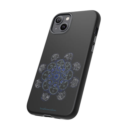Flowers for Me by breathemovedivine Mandala Design Case for iPhone