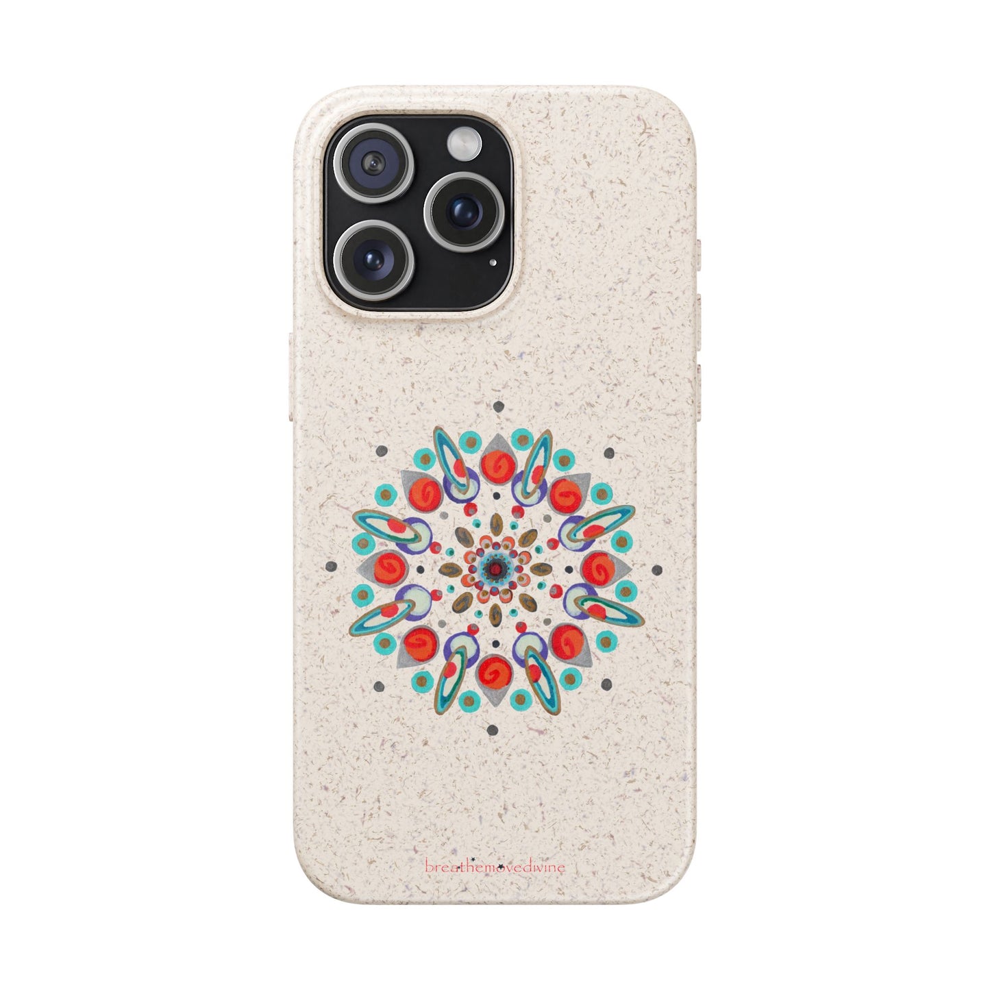 Inner Eye by breathemovedivine Eco-Friendly Case for iPhone with Mandala Design
