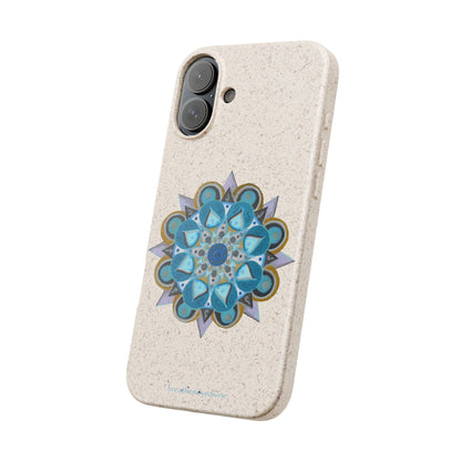 3 Chakras by breathemovedivine Eco-Friendly Case for iPhone with Mandala Design
