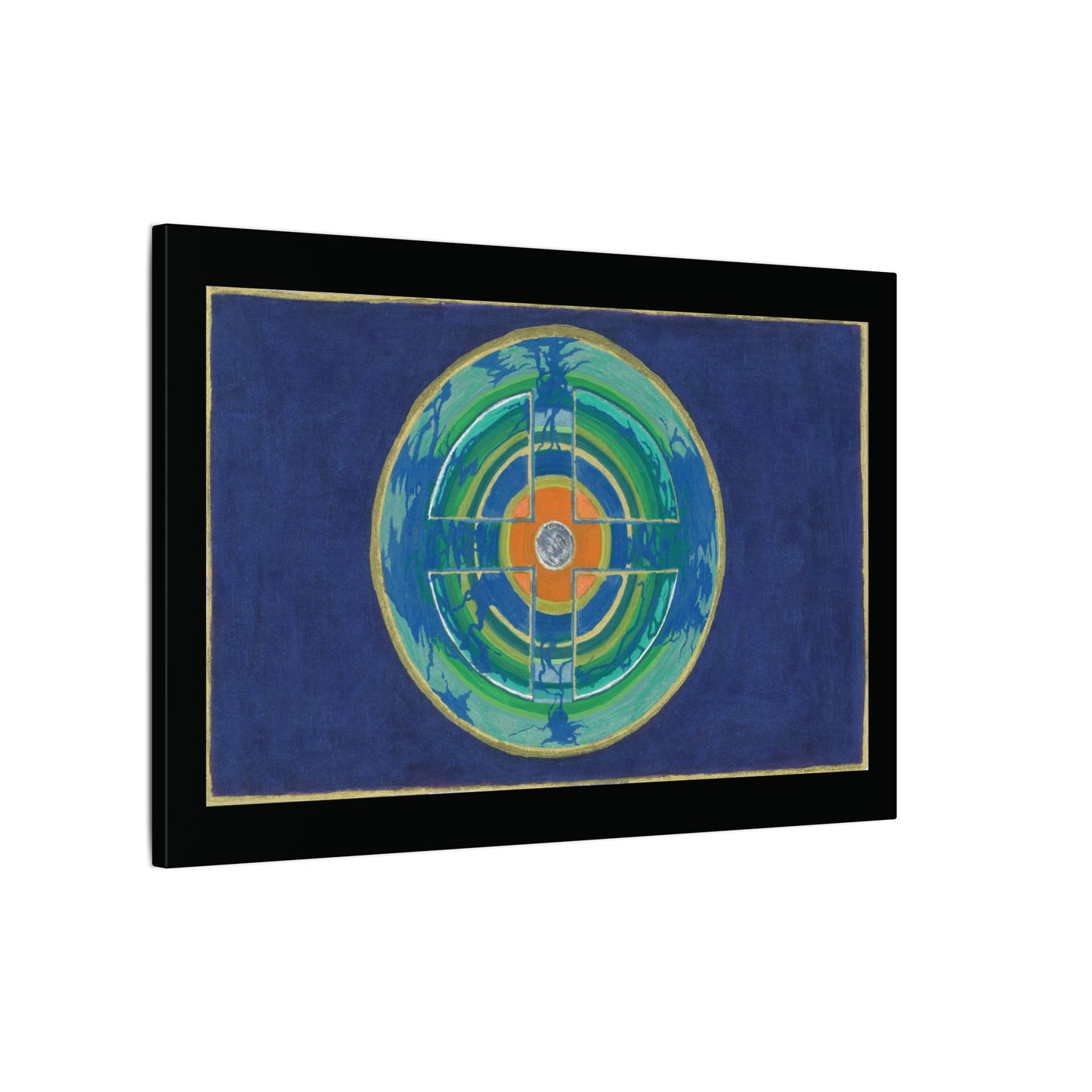 Fellow Humans by breathemovedivine Stretched Canvas Wall Art