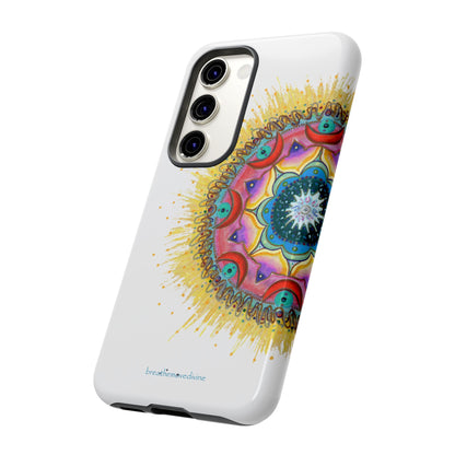 7 Chakras by breathemovedivine Mandala Design Case for Android