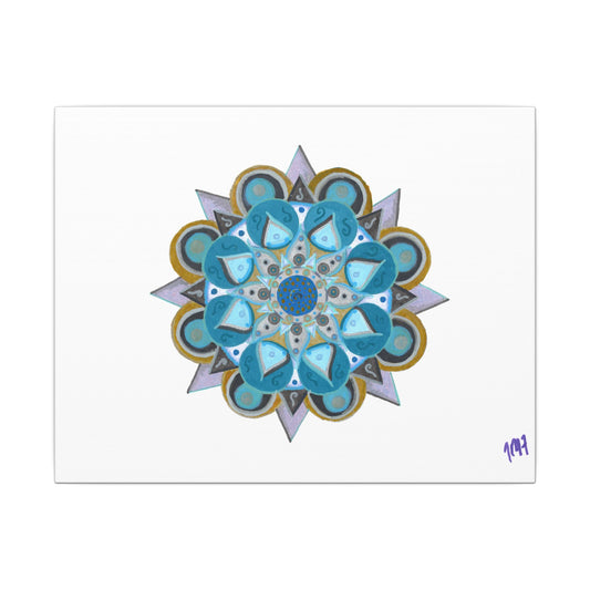 3 Chakras by breathemovedivine Canvas Art