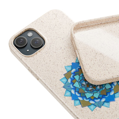 Voice by breathemovedivine Eco-Friendly Case for iPhone with Mandala Design -  21.87 front and inside
