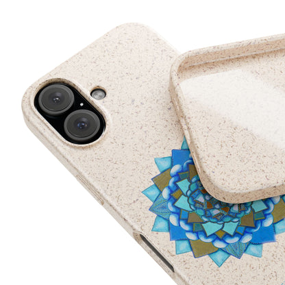 Voice by breathemovedivine Eco-Friendly Case for iPhone with Mandala Design -  21.87 front and inside