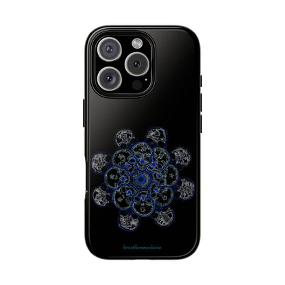 Flowers for Me by breathemovedivine Mandala Design Case for iPhone