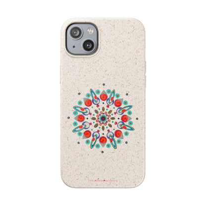 Inner Eye by breathemovedivine Eco-Friendly Case for iPhone with Mandala Design