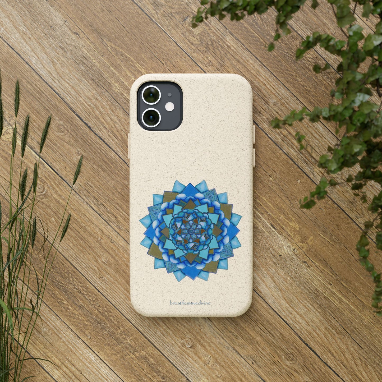 Voice by breathemovedivine Eco-Friendly Case for iPhone with Mandala Design -  21.87 lifestyle 2