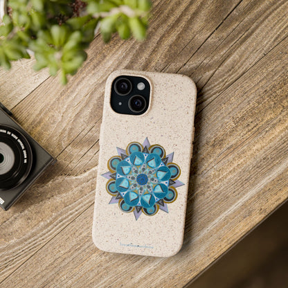 3 Chakras by breathemovedivine Eco-Friendly Case for iPhone with Mandala Design