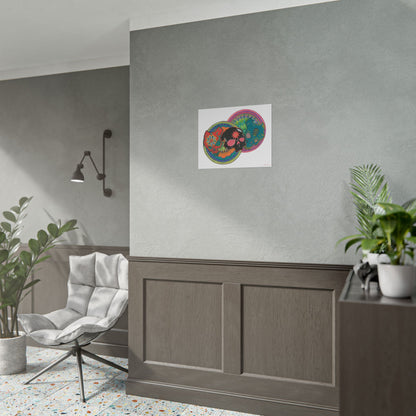 Untitled by breathemovedivine Rolled Poster Print