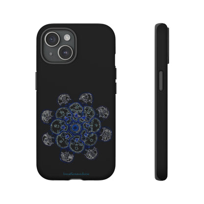 Flowers for Me by breathemovedivine Mandala Design Case for iPhone