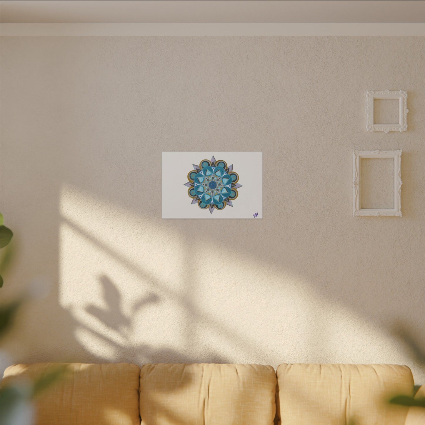 3 Chakras by breathemovedivine Canvas Art