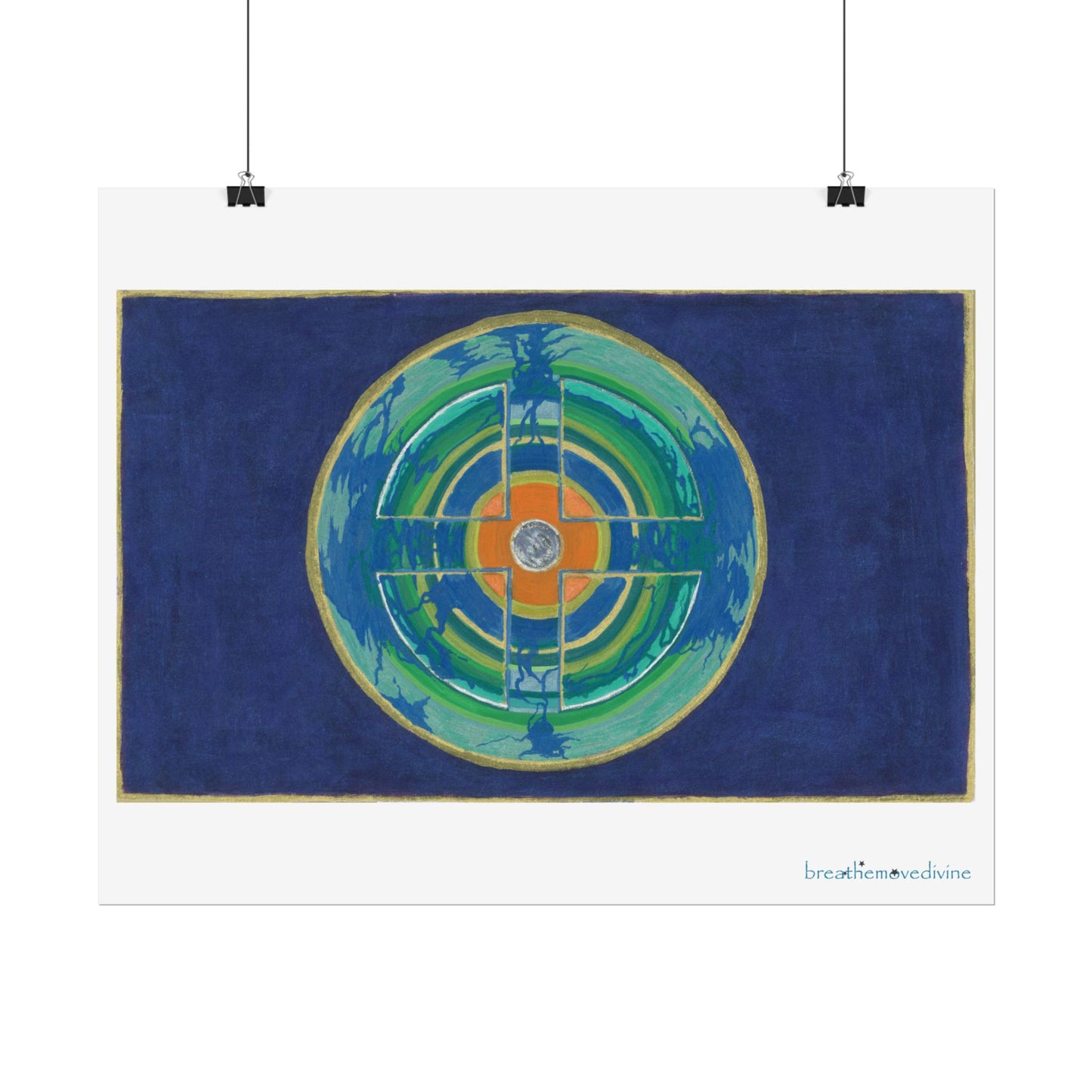 Fellow Humans by breathemovedivine Rolled Poster Print