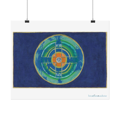 Fellow Humans by breathemovedivine Rolled Poster Print