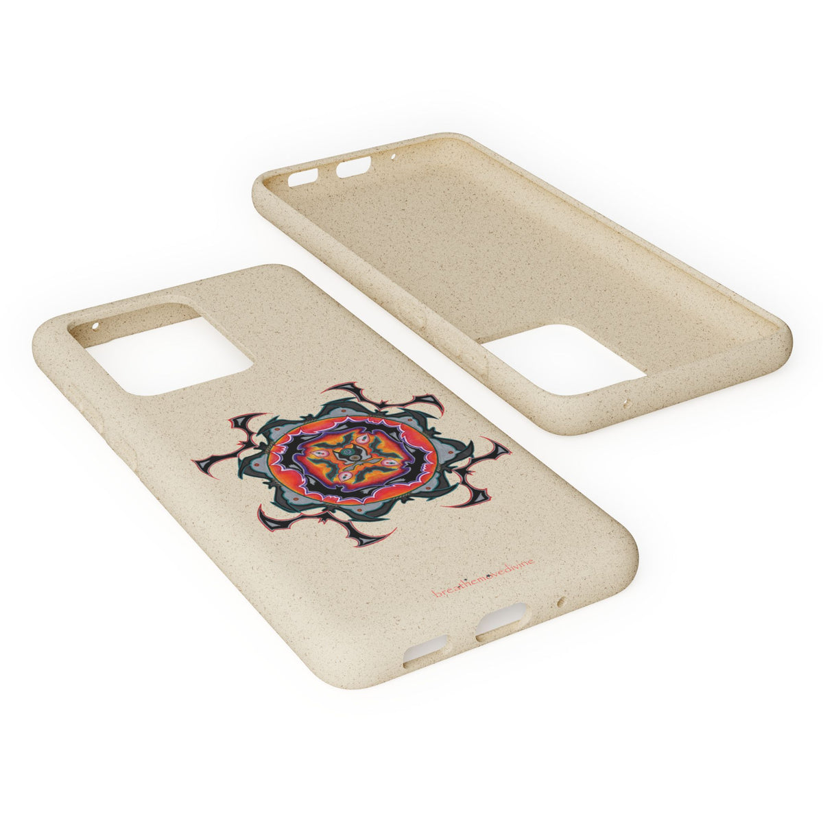 Scry by breathemovedivine Eco-Friendly Case for Android with Mandala Design