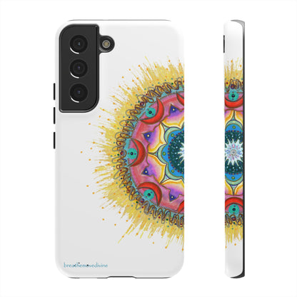7 Chakras by breathemovedivine Mandala Phone Case for Android -  28.00