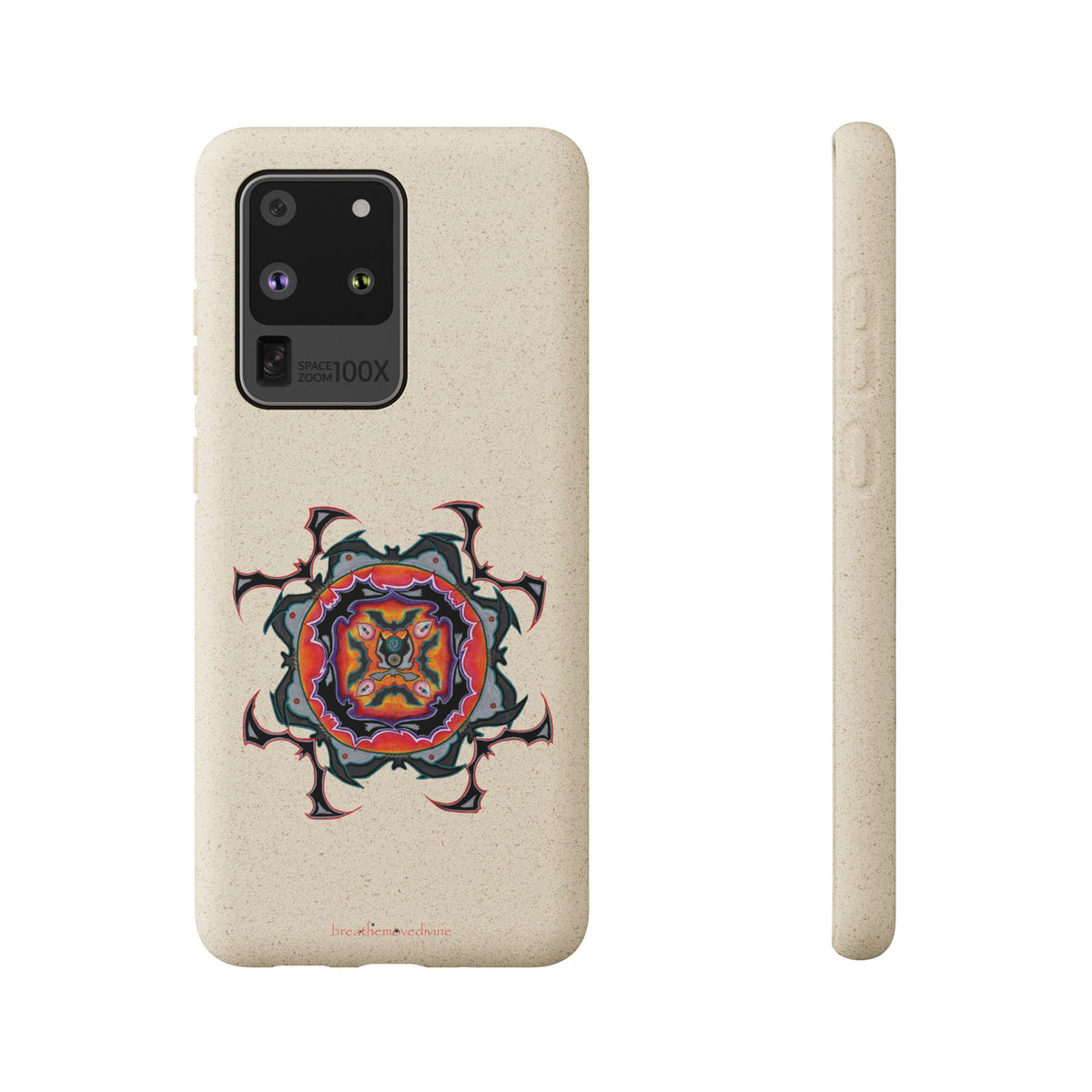 Scry by breathemovedivine Eco-Friendly Case for Android with Mandala Design