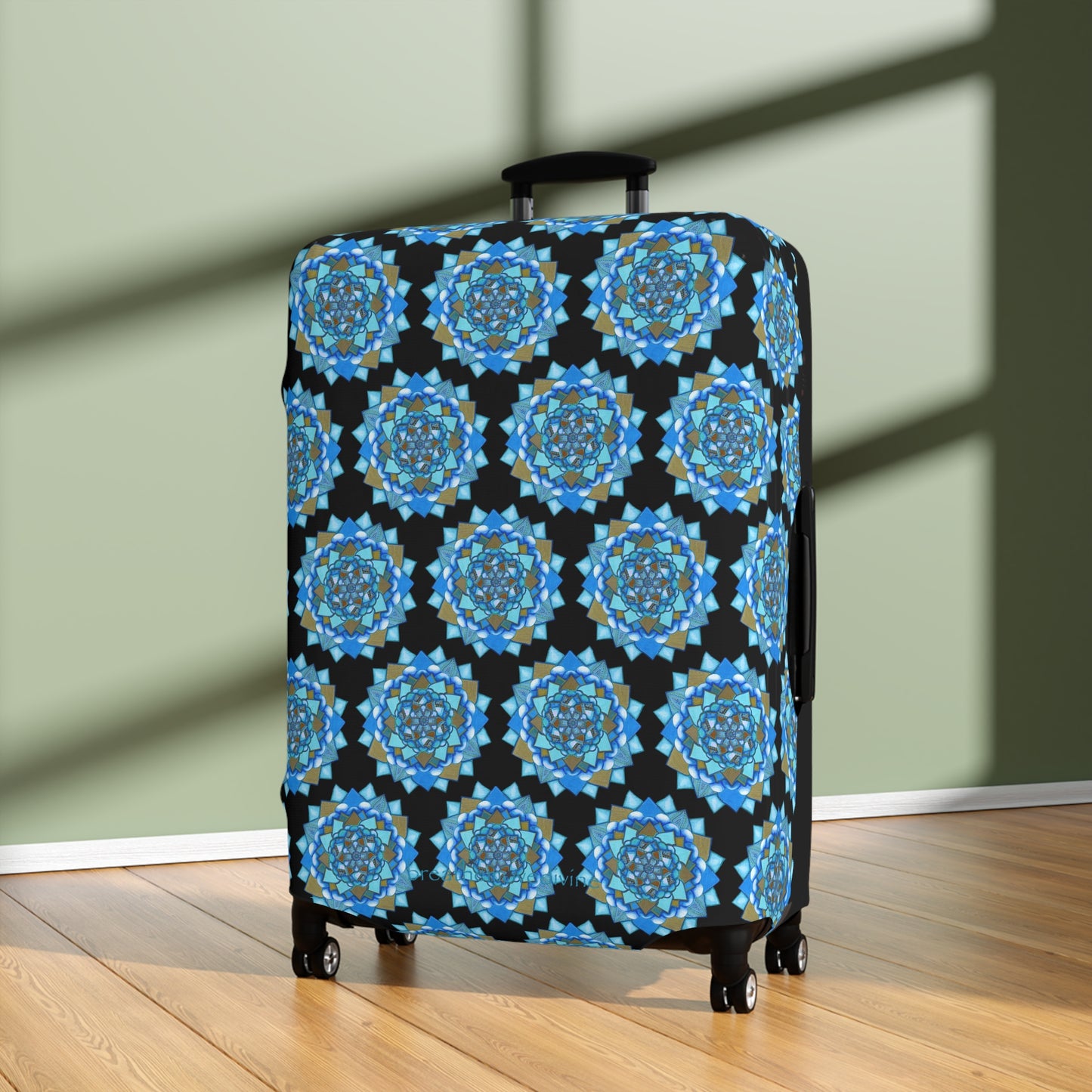 Voice by breathemovedivine Pattern Suitcase Cover - Travel with Inspiration