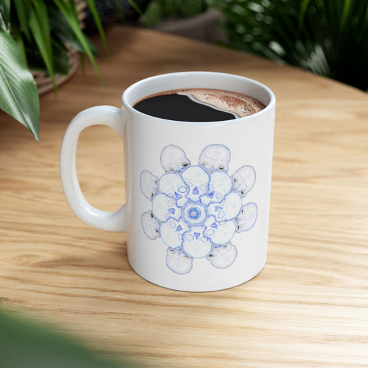 Flowers for Me by breathemovedivine Ceramic Mug, (11oz, 15oz) -  17.50