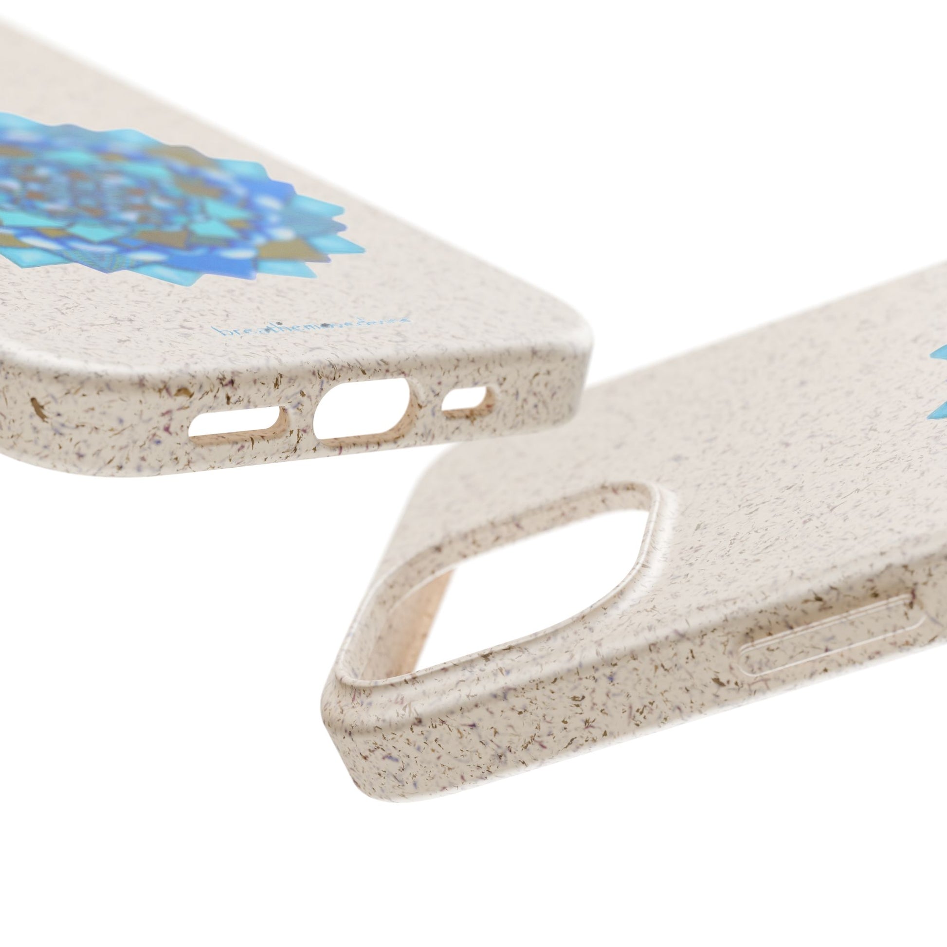 Voice by breathemovedivine Eco-Friendly Case for iPhone with Mandala Design -  21.87 top and bottom