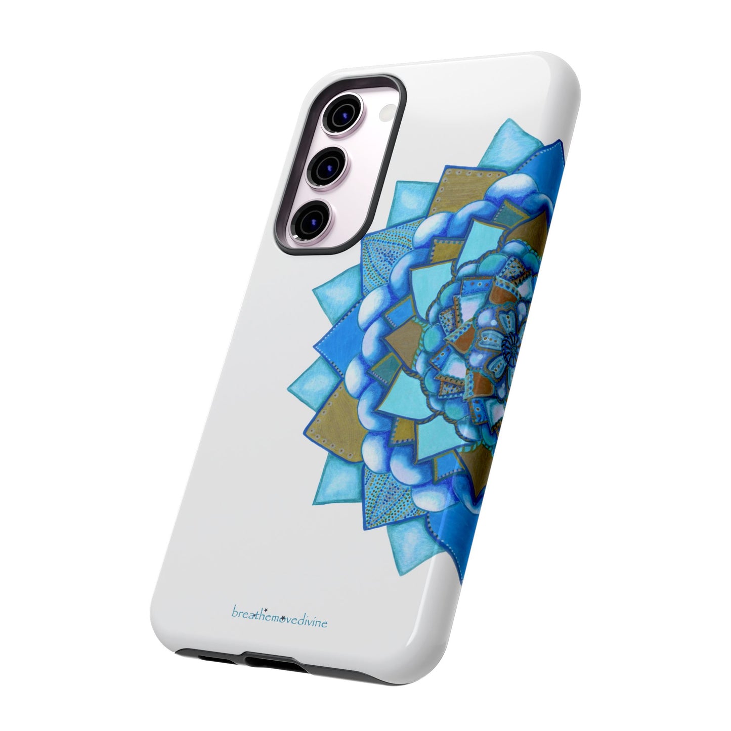 Voice by breathemovedivine Mandala Phone Case for Android