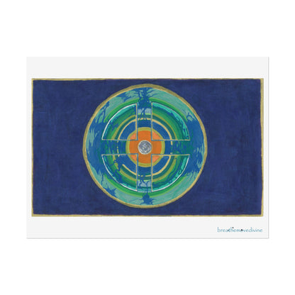 Fellow Humans by breathemovedivine Rolled Poster Print