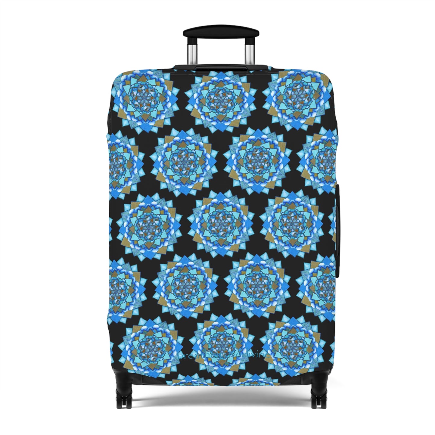 Voice by breathemovedivine Pattern Suitcase Cover - Travel with Inspiration
